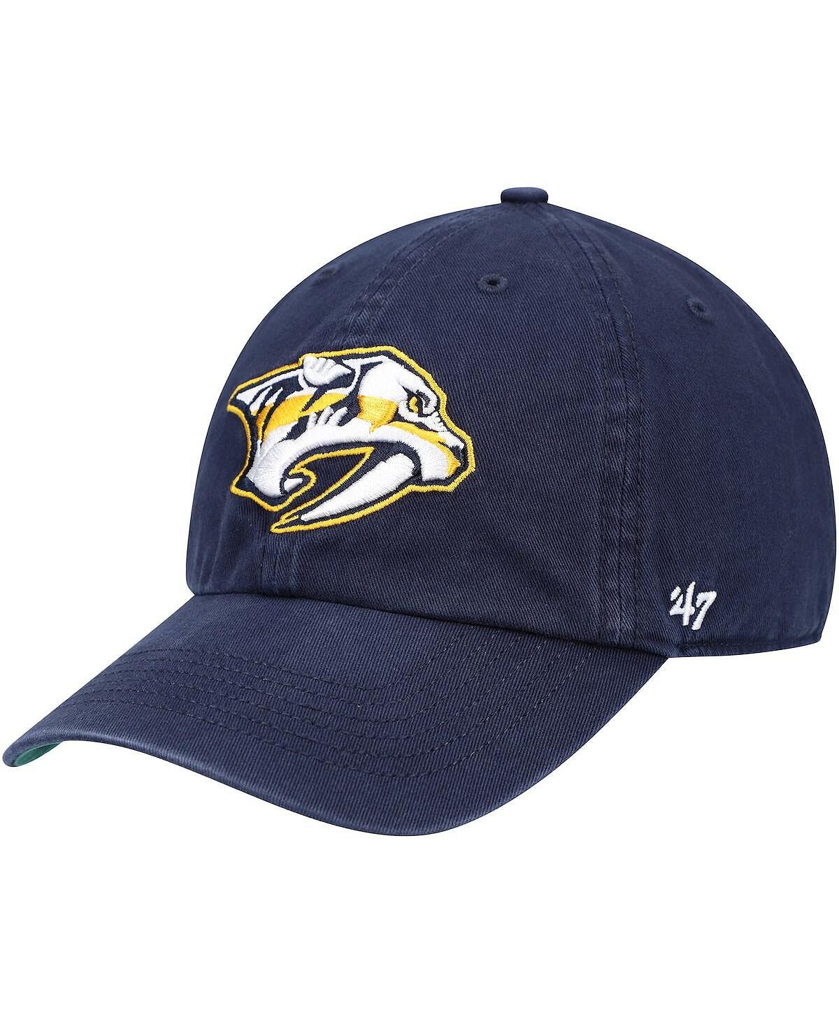 Мужская приталенная шляпа темно-синего цвета Nashville Predators Team '47 по франшизе '47 Brand
Мужская приталенная шляпа темно-синего цвета Nashville Predators Team '47 по франшизе '47 Brand