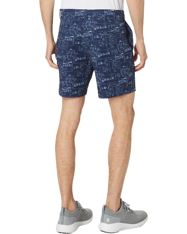 Шорты Original Penguin Golf Crossover Heritage Beach Club Seersucker Shorts, цвет Black Iris
Шорты Original Penguin Golf Crossover Heritage Beach Club Seersucker Shorts, цвет Black Iris