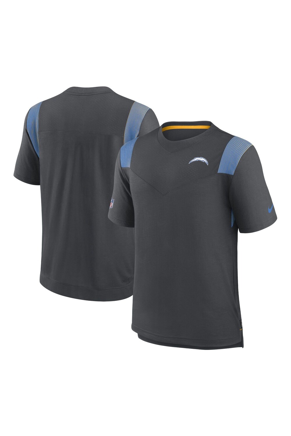 Fanatics Los Angeles Chargers Nike Dri-FIT Player с коротким рукавом Nike, серый
Fanatics Los Angeles Chargers Nike Dri-FIT Player с коротким рукавом Nike, серый