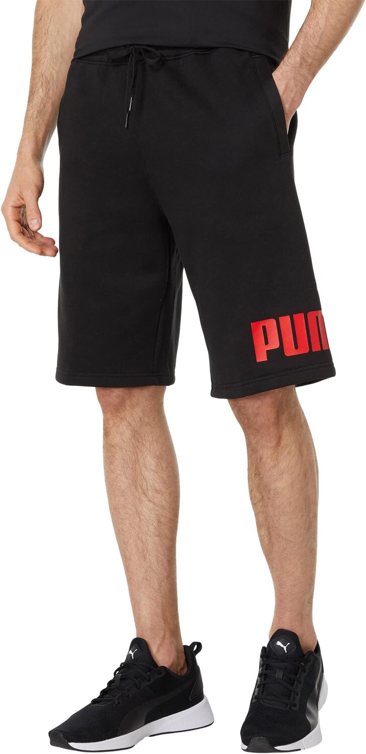 Шорты из большого флиса с логотипом шириной 10 дюймов PUMA, цвет Cotton Black/High-Risk Red
Шорты из большого флиса с логотипом шириной 10 дюймов PUMA, цвет Cotton Black/High-Risk Red