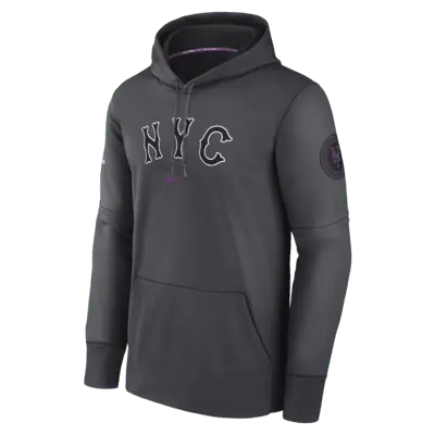 Худи Nike New York Mets City Connect Practice, цвет Charcoal
Худи Nike New York Mets City Connect Practice, цвет Charcoal