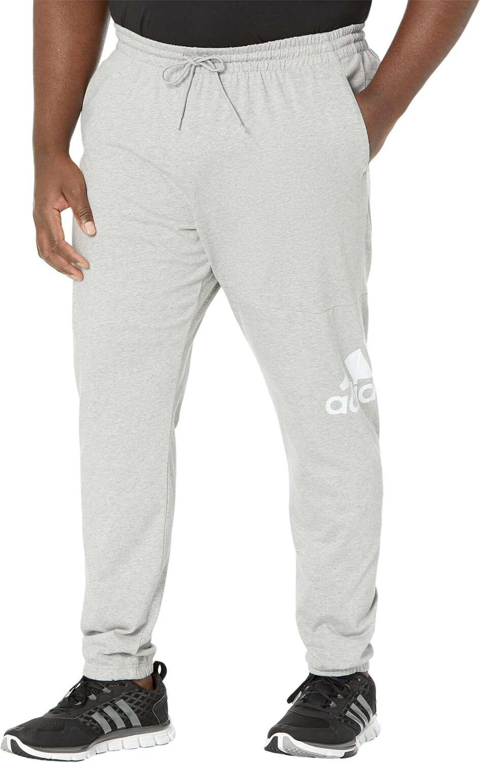 Спортивные брюки с зауженным значком Essentials из одинарного джерси adidas, цвет Medium Grey Heather
Спортивные брюки с зауженным значком Essentials из одинарного джерси adidas, цвет Medium Grey Heather