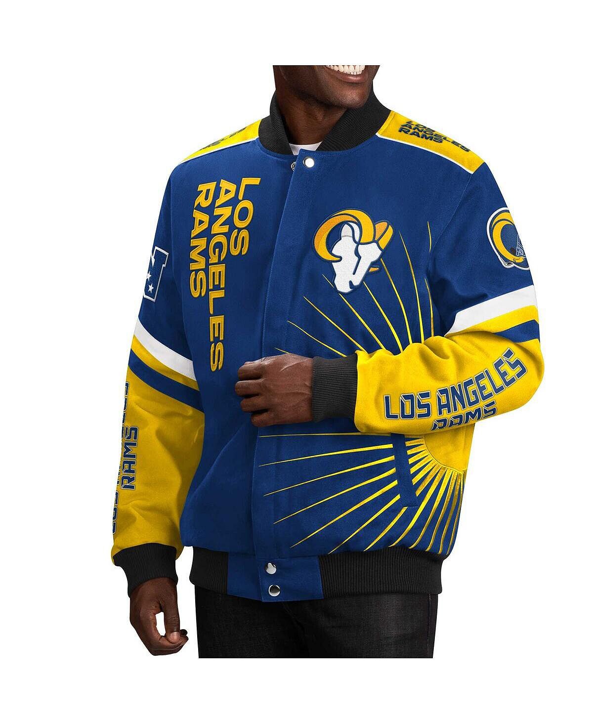 Мужская университетская куртка с пуговицами Royal Los Angeles Rams Extreme Redzone G-III Sports by Carl Banks
Мужская университетская куртка с пуговицами Royal Los Angeles Rams Extreme Redzone G-III Sports by Carl Banks
