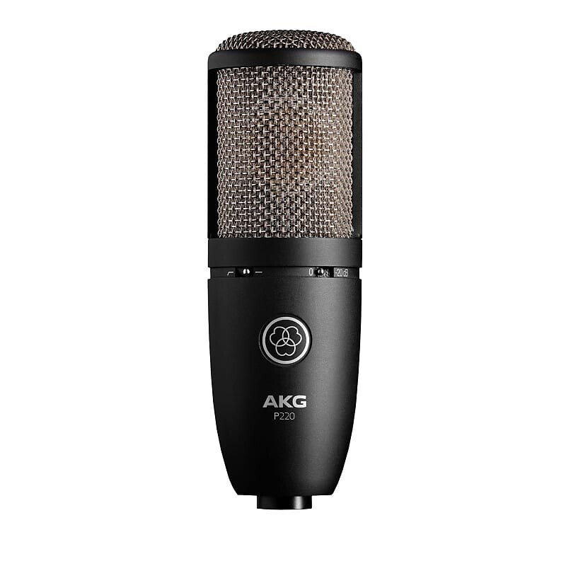 Студийный конденсаторный микрофон AKG P220 Large Diaphragm Cardioid Condenser Microphone
Студийный конденсаторный микрофон AKG P220 Large Diaphragm Cardioid Condenser Microphone