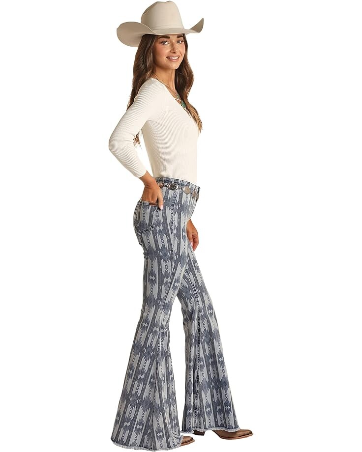 Джинсы Rock and Roll Cowgirl Blue Aztec Button Bell in Medium Wash RRWD7PRZRF, цвет Medium Wash
Джинсы Rock and Roll Cowgirl Blue Aztec Button Bell in Medium Wash RRWD7PRZRF, цвет Medium Wash