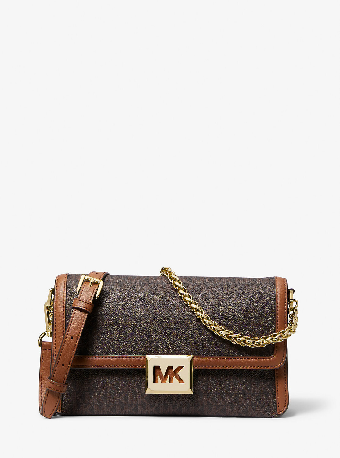 Сумка-трансформер на плечо Sonia среднего размера из искусственной кожи и логотипа Michael Kors, коричневый
Сумка-трансформер на плечо Sonia среднего размера из искусственной кожи и логотипа Michael Kors, коричневый