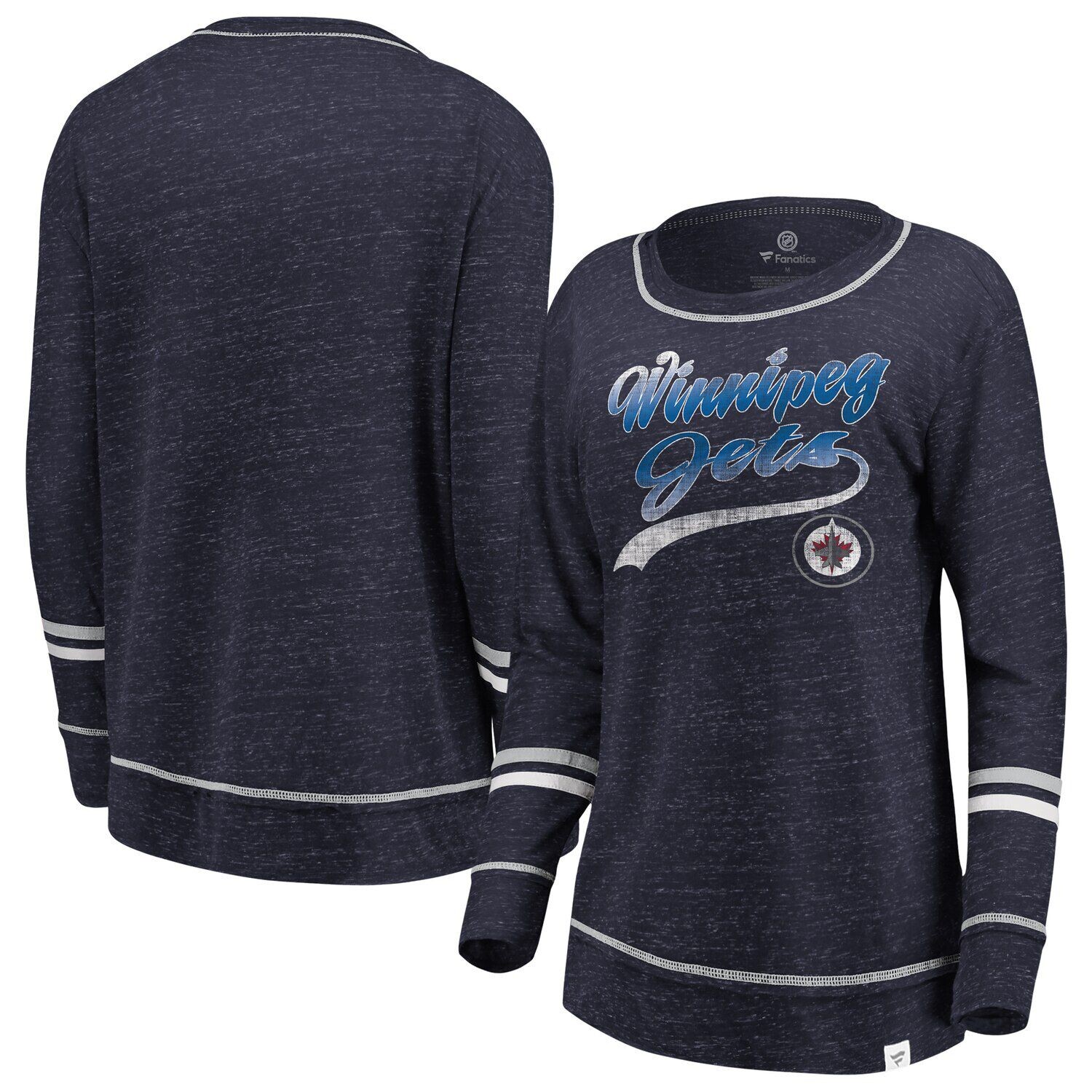 Темно-синяя женская футболка Fanatics Winnipeg Jets Giant Dreams в крапинку с длинными рукавами Fanatics, Синий
Темно-синяя женская футболка Fanatics Winnipeg Jets Giant Dreams в крапинку с длинными рукавами Fanatics, Синий