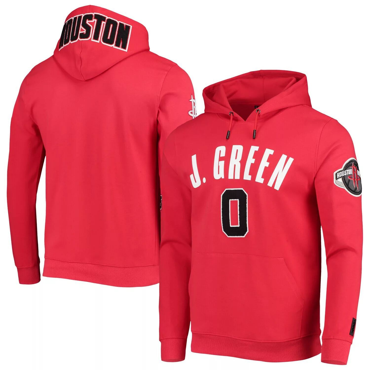Мужской пуловер с капюшоном Pro Standard Jalen Green Red Houston Rockets Team Player
Мужской пуловер с капюшоном Pro Standard Jalen Green Red Houston Rockets Team Player