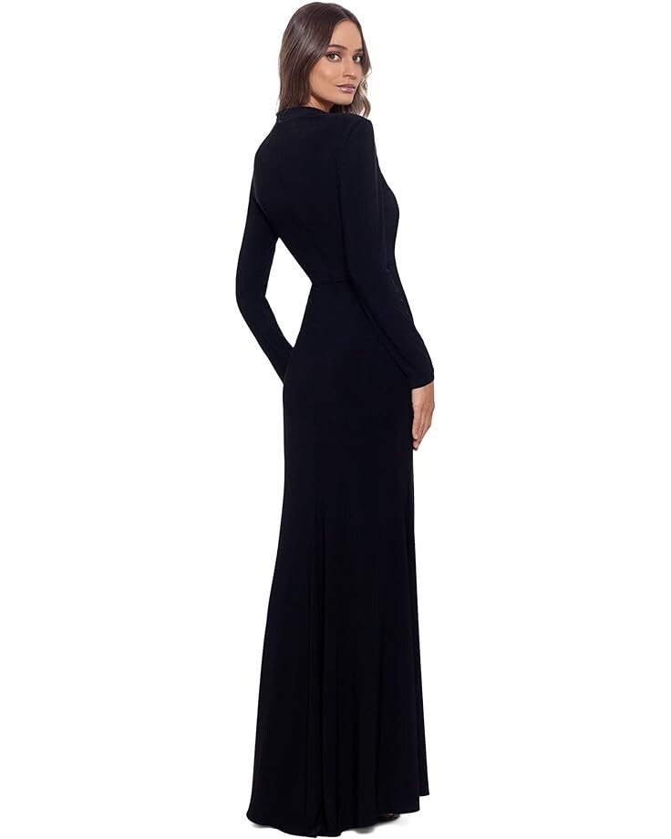 Платье Betsy & Adam Long Long Sleeve Jersey w/ Contrast Lining, цвет Black/Nude
Платье Betsy & Adam Long Long Sleeve Jersey w/ Contrast Lining, цвет Black/Nude