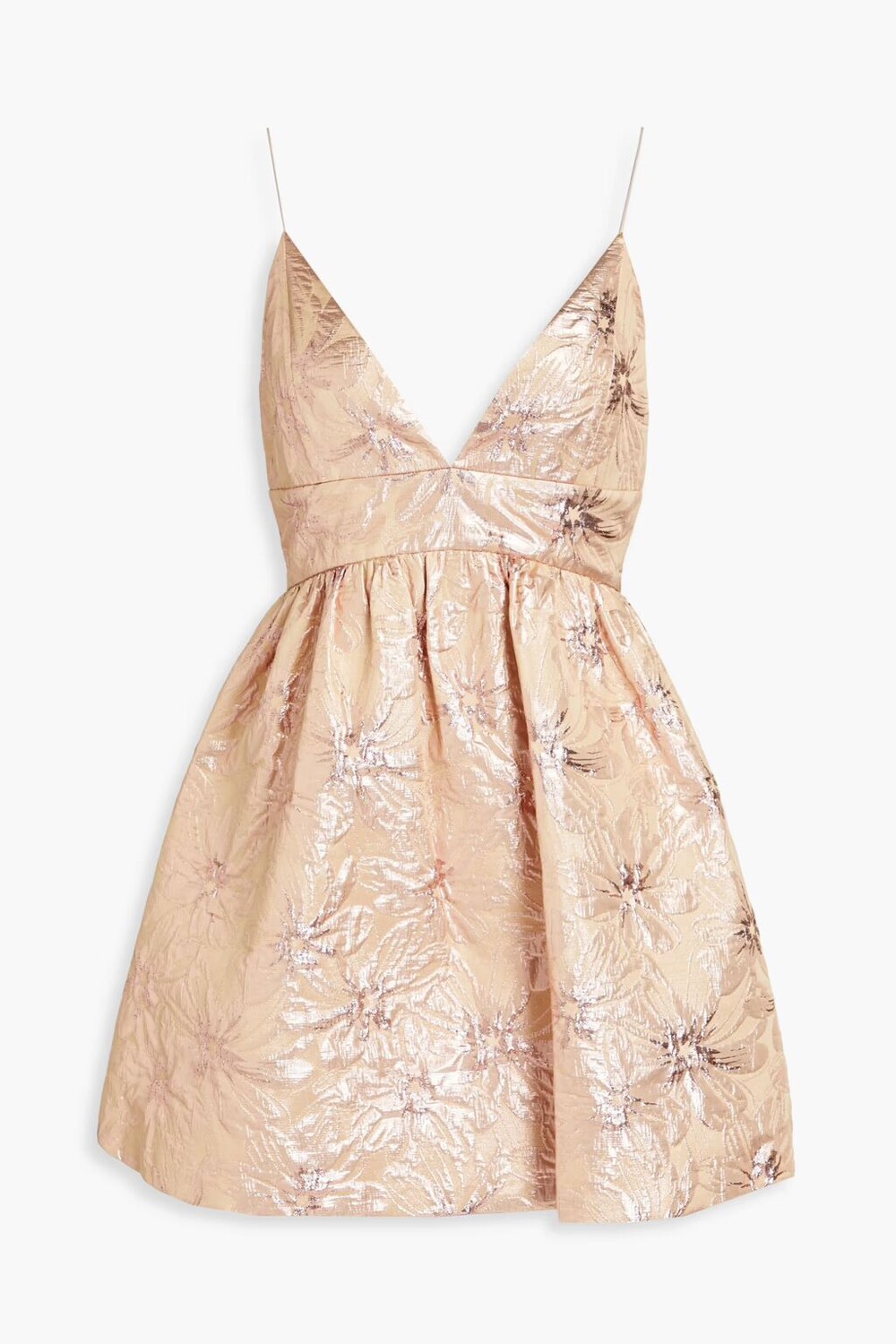 Платье мини Foley из парчи с эффектом металлик и сборками. Alice + Olivia, розовое золото
Платье мини Foley из парчи с эффектом металлик и сборками. Alice + Olivia, розовое золото