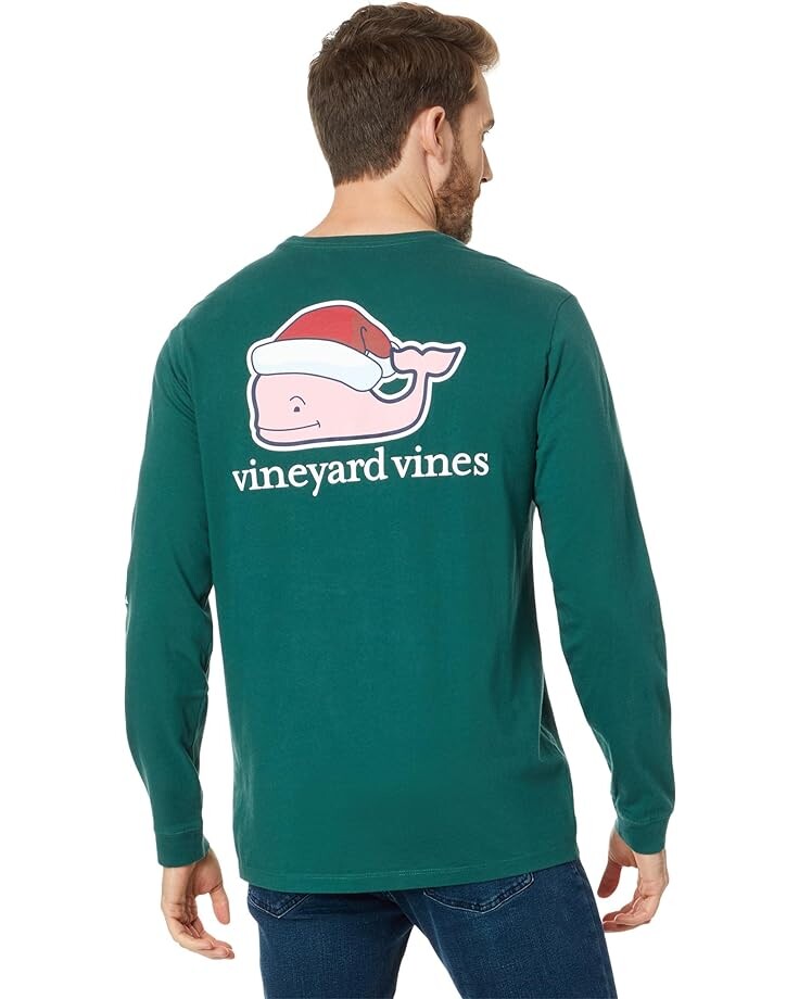 Футболка Vineyard Vines Santa Whale Long Sleeve Pocket Tee, цвет Charleston Green
Футболка Vineyard Vines Santa Whale Long Sleeve Pocket Tee, цвет Charleston Green