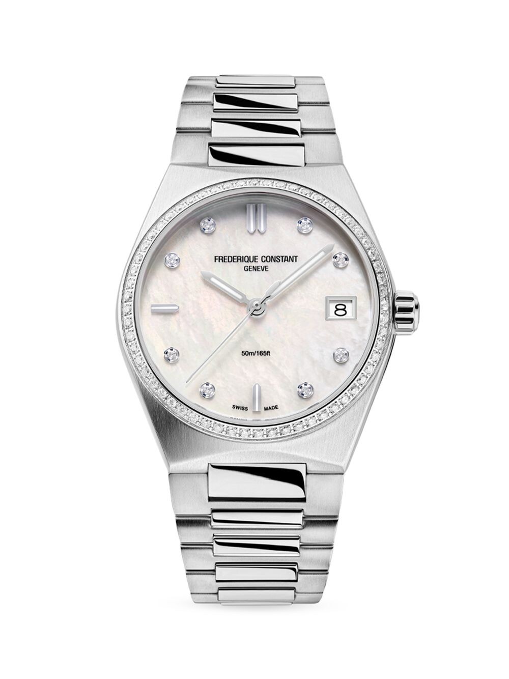 Часы Highlife с браслетом из нержавеющей стали и бриллиантов Frederique Constant, белый
Часы Highlife с браслетом из нержавеющей стали и бриллиантов Frederique Constant, белый