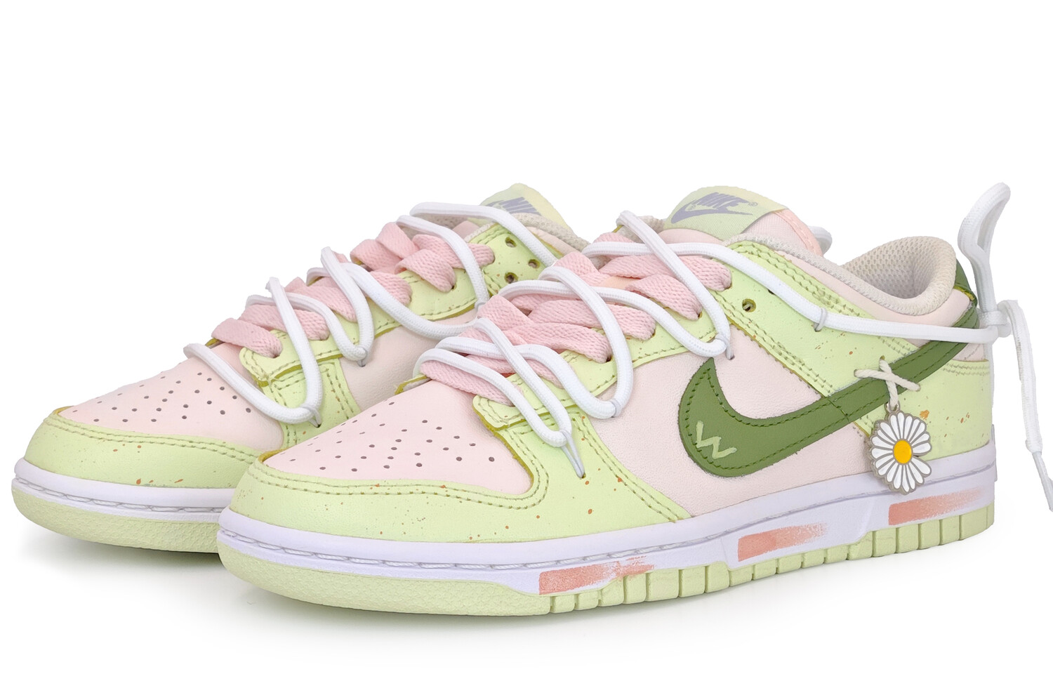 Кроссовки Nike Dunk Skateboarding Shoes Women's Low-top Pink Green, зеленый/розовый
Кроссовки Nike Dunk Skateboarding Shoes Women's Low-top Pink Green, зеленый/розовый