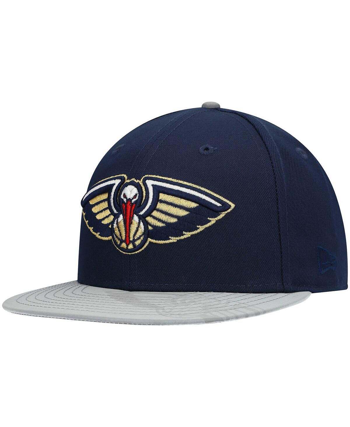 Мужская темно-синяя шляпа New Orleans Pelicans с отражающим козырьком Snapback New Era
Мужская темно-синяя шляпа New Orleans Pelicans с отражающим козырьком Snapback New Era