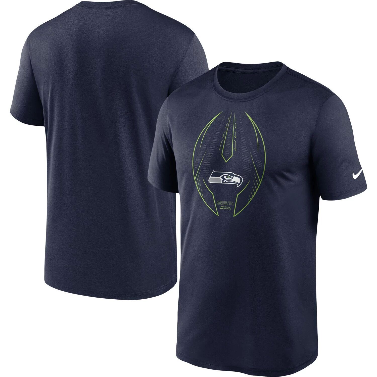 Мужская темно-синяя футболка Seattle Seahawks Team Legend Icon Performance Nike, Синий
Мужская темно-синяя футболка Seattle Seahawks Team Legend Icon Performance Nike, Синий