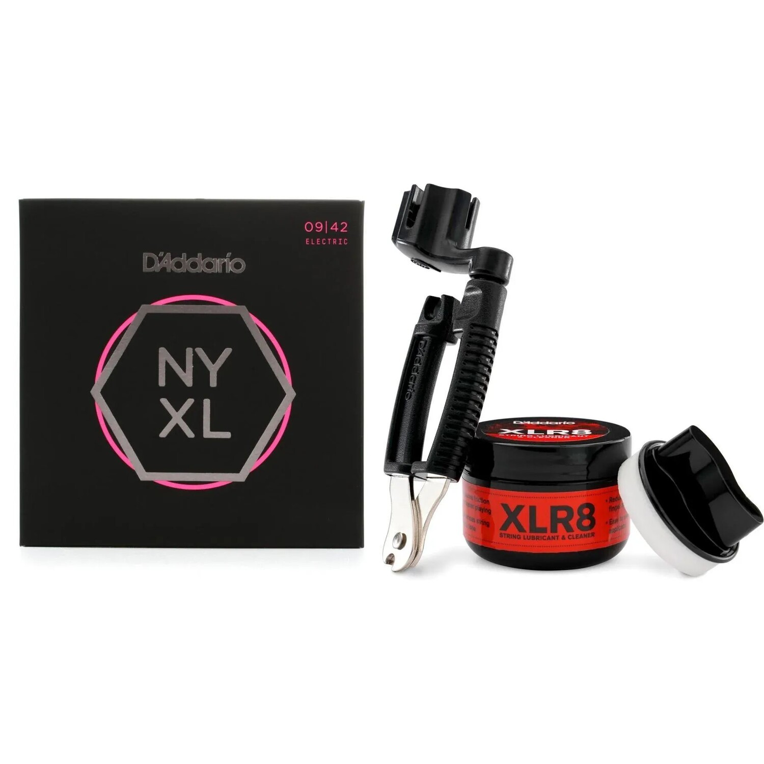 Струны для электрогитары D'Addario NYXL0942 NYXL с никелевой намоткой — .009-.042 Super Light (3 шт.), набор для ухода
Струны для электрогитары D'Addario NYXL0942 NYXL с никелевой намоткой — .009-.042 Super Light (3 шт.), набор для ухода