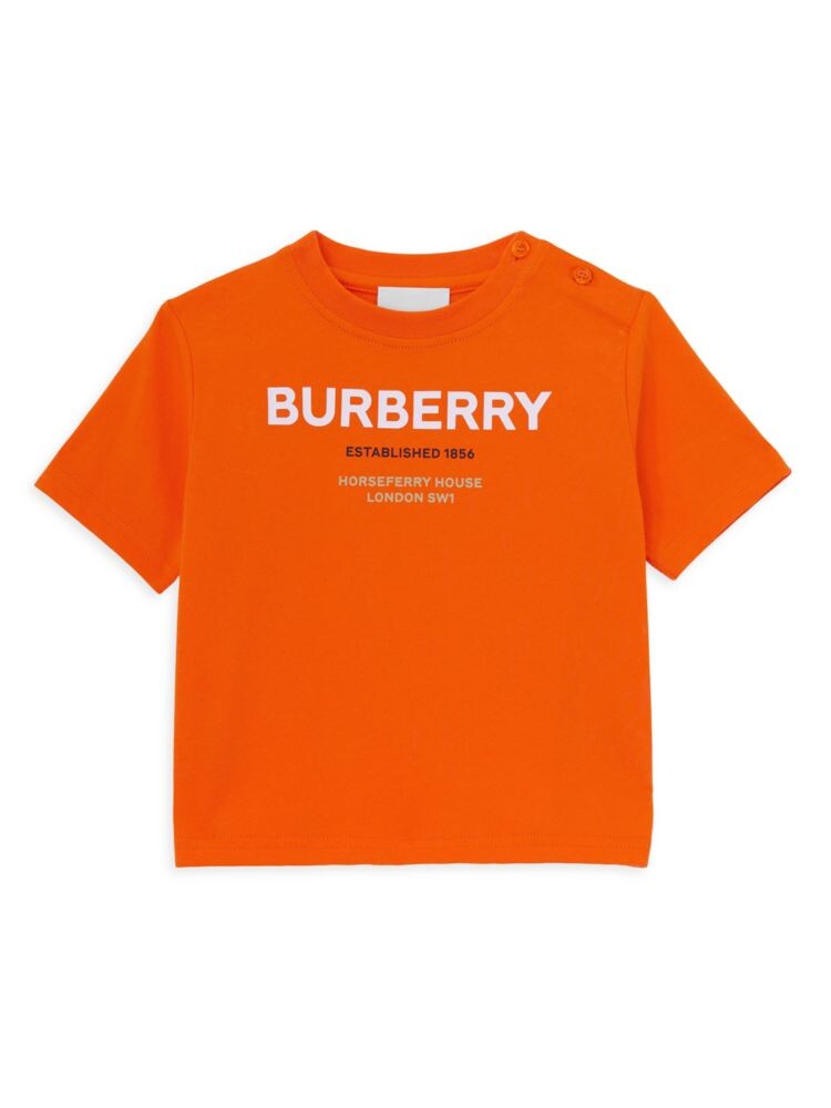 Футболка с логотипом Horseferry для маленьких мальчиков и мальчиков Burberry, оранжевый
Футболка с логотипом Horseferry для маленьких мальчиков и мальчиков Burberry, оранжевый