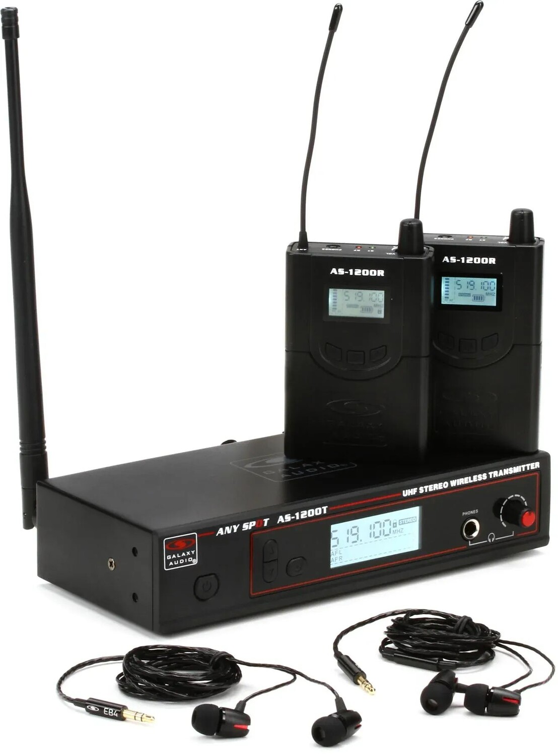 Беспроводная система внутриканального мониторинга Galaxy Audio AS-1200-2N — диапазон N
Беспроводная система внутриканального мониторинга Galaxy Audio AS-1200-2N — диапазон N