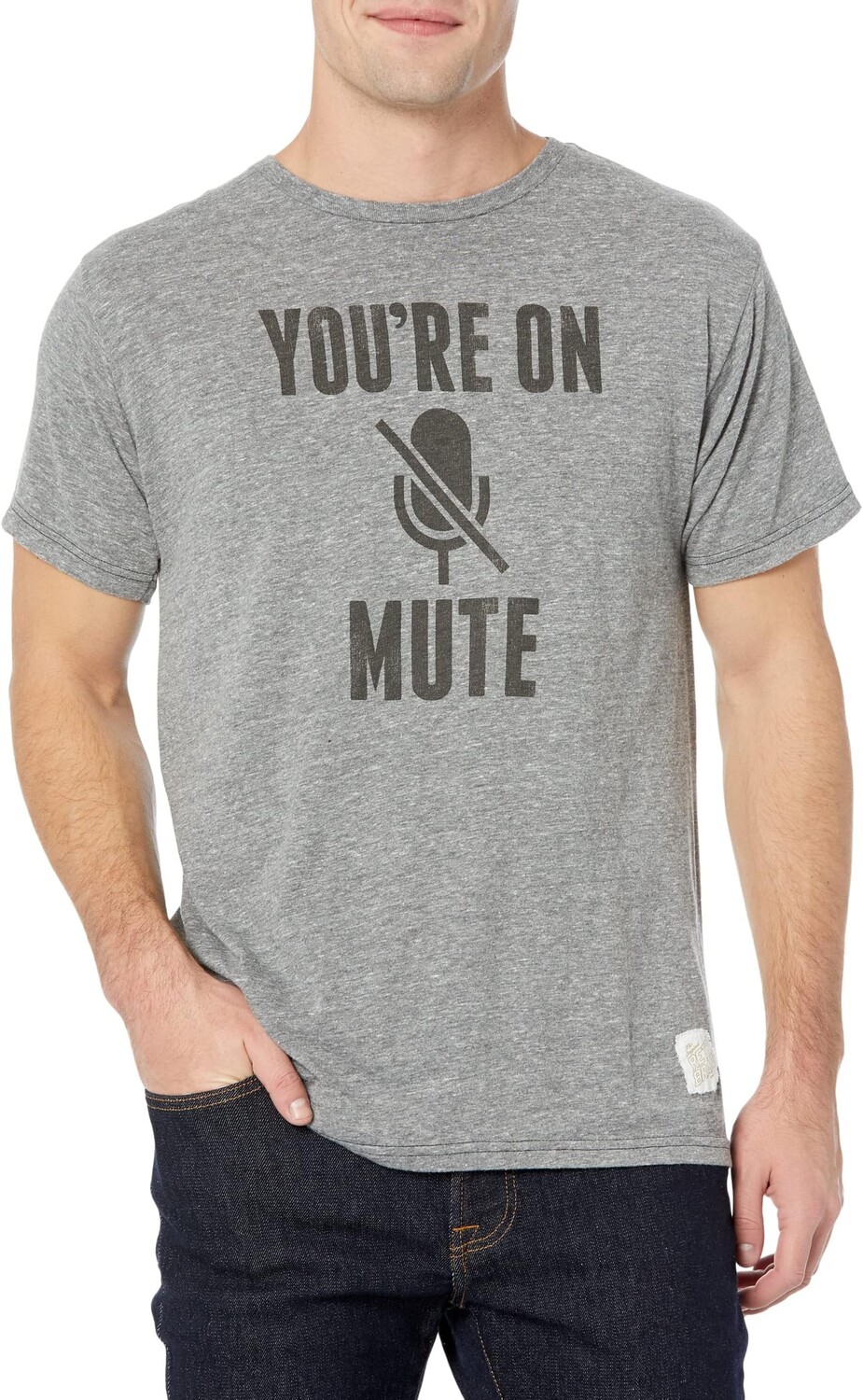 Футболка с короткими рукавами You're On Mute Tri-Blend The Original Retro Brand, серый
Футболка с короткими рукавами You're On Mute Tri-Blend The Original Retro Brand, серый