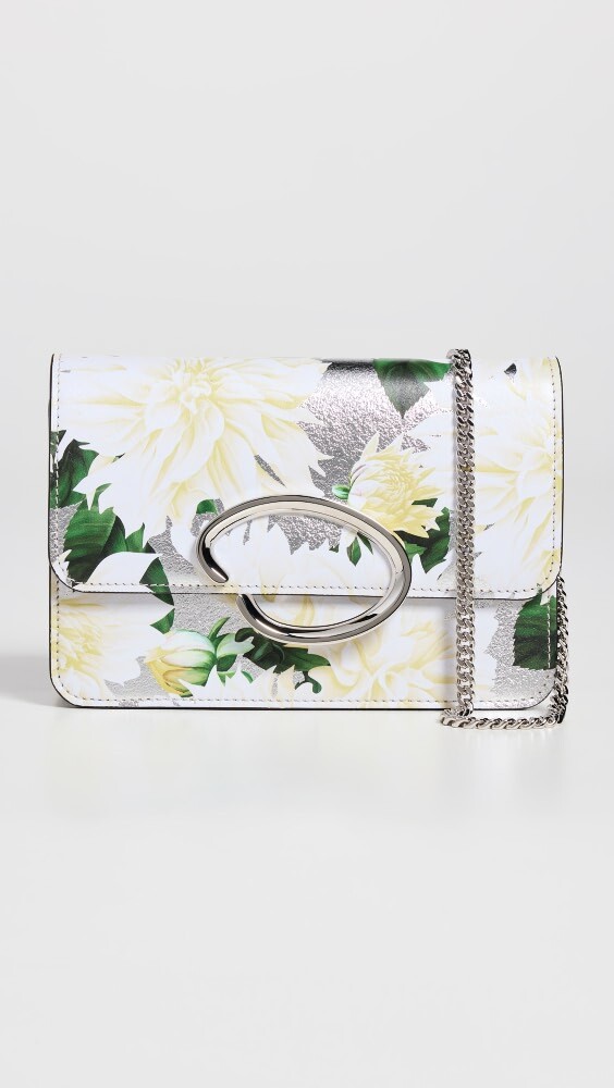 Сумка-кроссбоди Oscar de la Renta O-Pochette Dahlia Printed Nugget, слоновая кость
Сумка-кроссбоди Oscar de la Renta O-Pochette Dahlia Printed Nugget, слоновая кость
