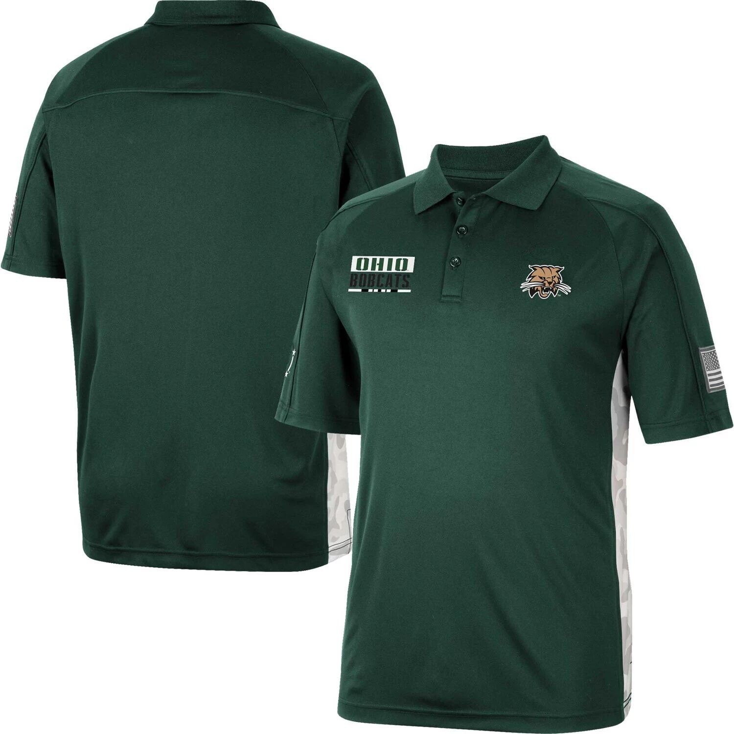 Мужская футболка-поло с камуфляжным принтом Colosseum Green Ohio Bobcats OHT Military Appreciation Snow
Мужская футболка-поло с камуфляжным принтом Colosseum Green Ohio Bobcats OHT Military Appreciation Snow