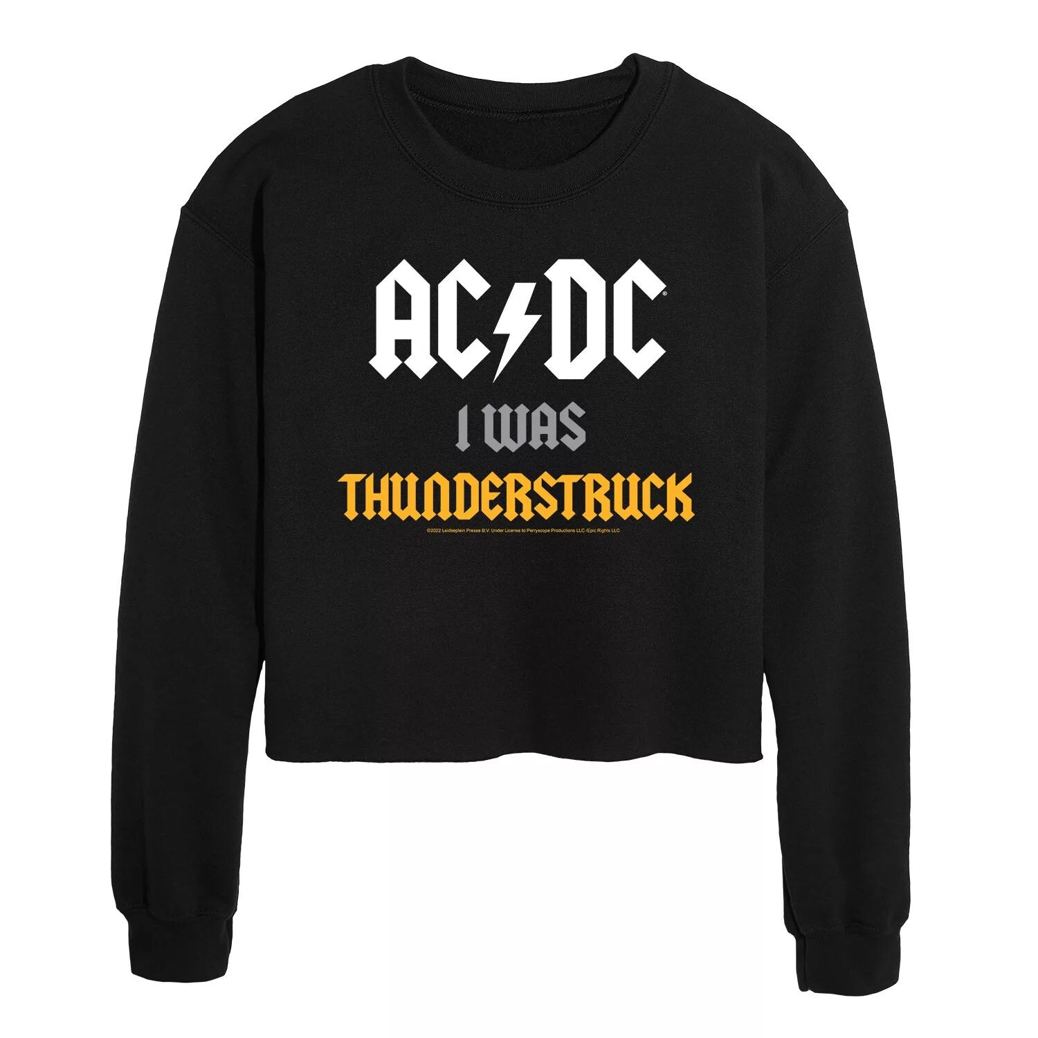 Укороченный свитшот с рисунком AC/DC Thunderstruck для юниоров Licensed Character
Укороченный свитшот с рисунком AC/DC Thunderstruck для юниоров Licensed Character