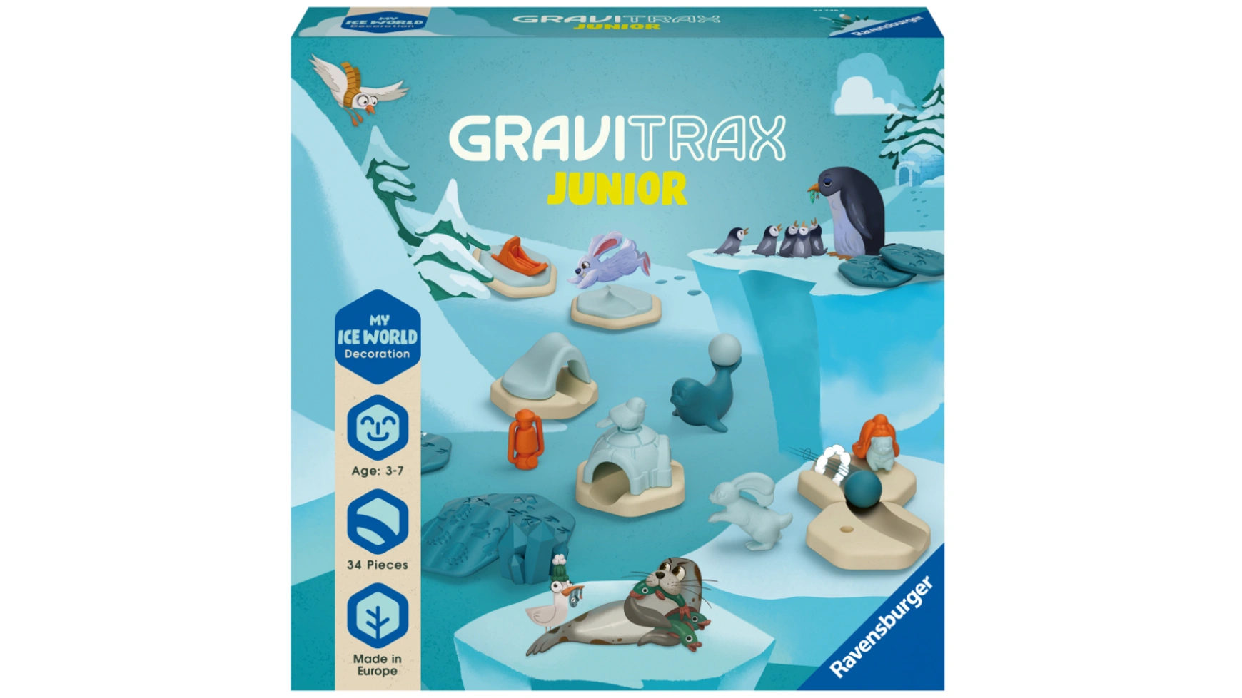 Gravitrax junior extension ice расширение мраморной дорожки Ravensburger Beschäftigung
Gravitrax junior extension ice расширение мраморной дорожки Ravensburger Beschäftigung