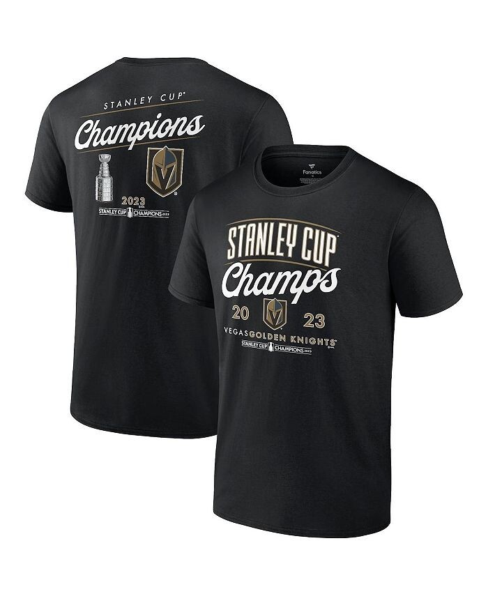 Мужская черная футболка с логотипом Vegas Golden Knights Кубка Стэнли Чемпионов 2023 Fanatics, черный
Мужская черная футболка с логотипом Vegas Golden Knights Кубка Стэнли Чемпионов 2023 Fanatics, черный