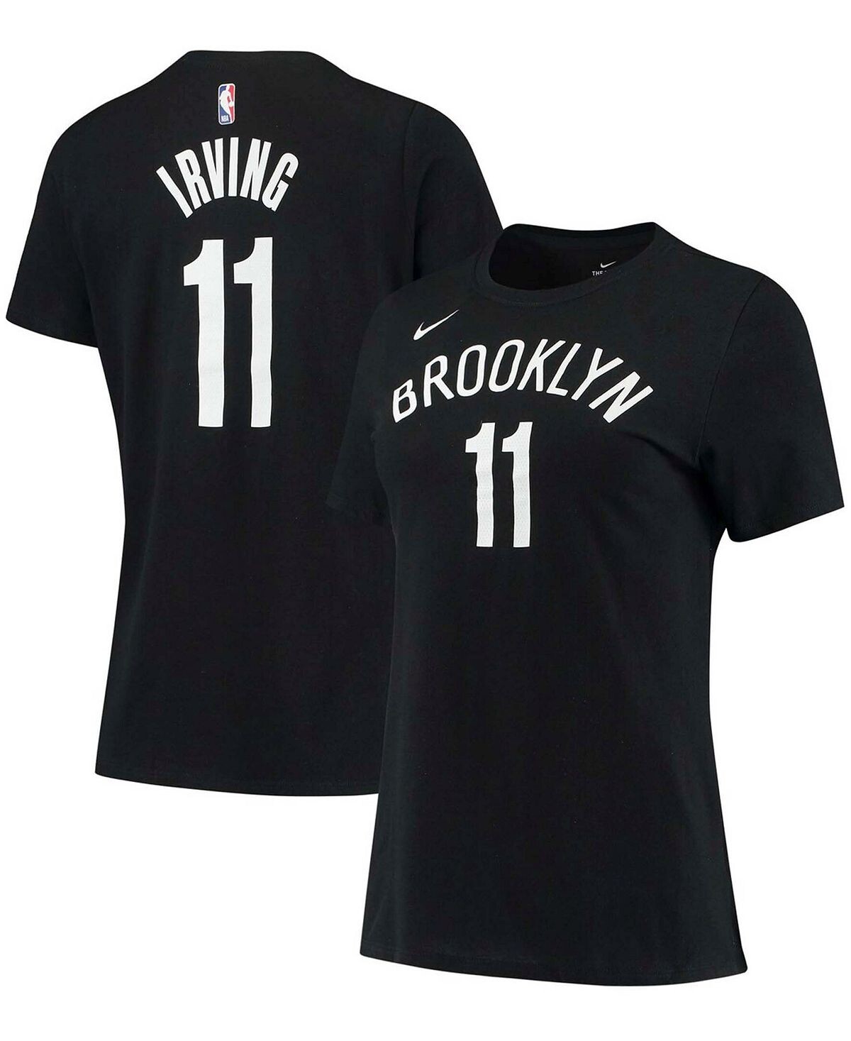 Женская черная футболка Kyrie Irving Brooklyn Nets с именем и номером Performance Nike, черный
Женская черная футболка Kyrie Irving Brooklyn Nets с именем и номером Performance Nike, черный