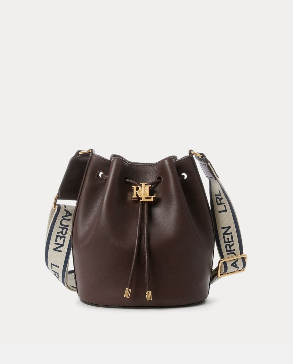 Сумка-ведро из коричневой кожи среднего размера с регулируемой ручкой Lauren Ralph Lauren, коричневый
Сумка-ведро из коричневой кожи среднего размера с регулируемой ручкой Lauren Ralph Lauren, коричневый