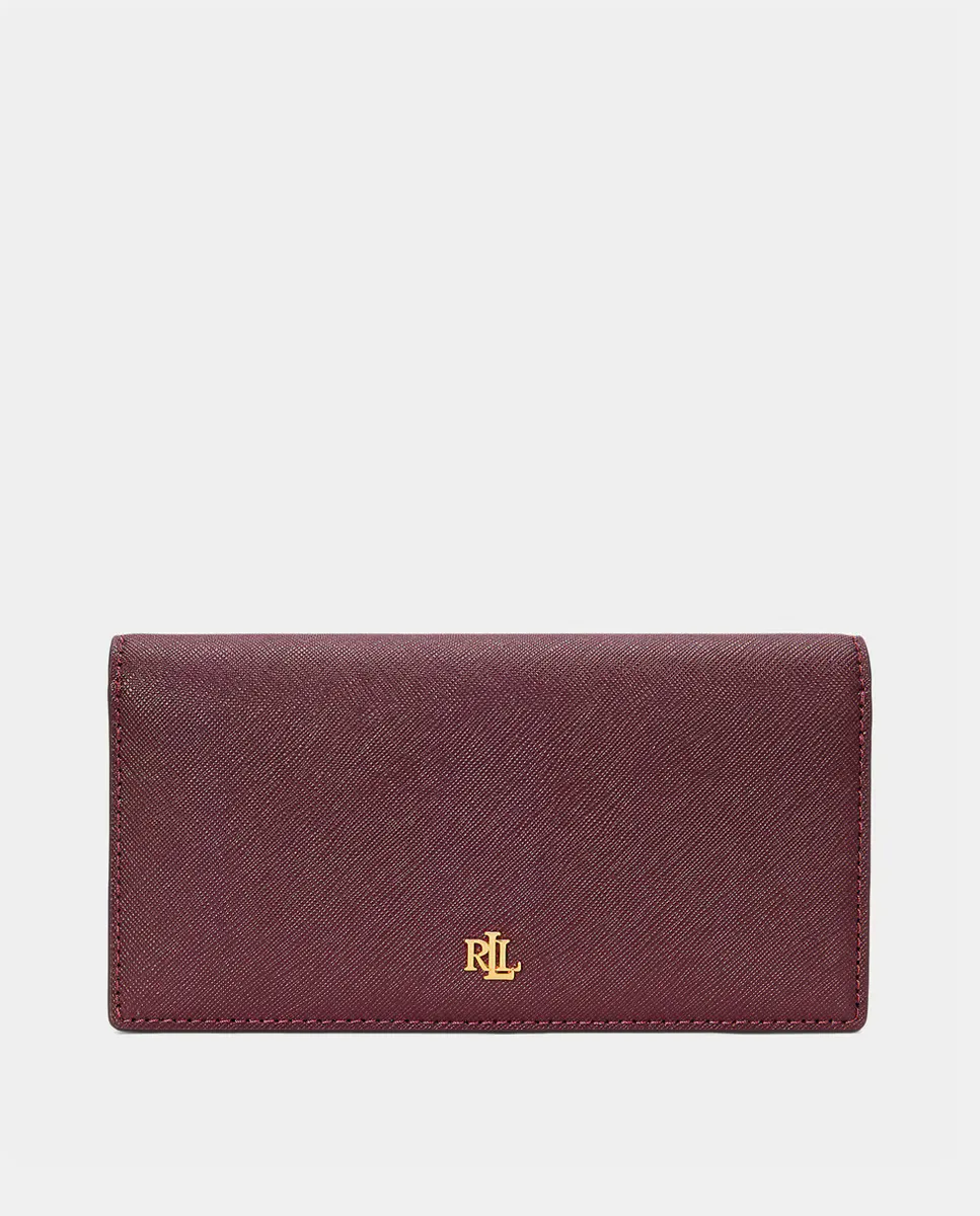 Большой женский кожаный кошелек Lauren Ralph Lauren с клапаном, цвет Granate
Большой женский кожаный кошелек Lauren Ralph Lauren с клапаном, цвет Granate