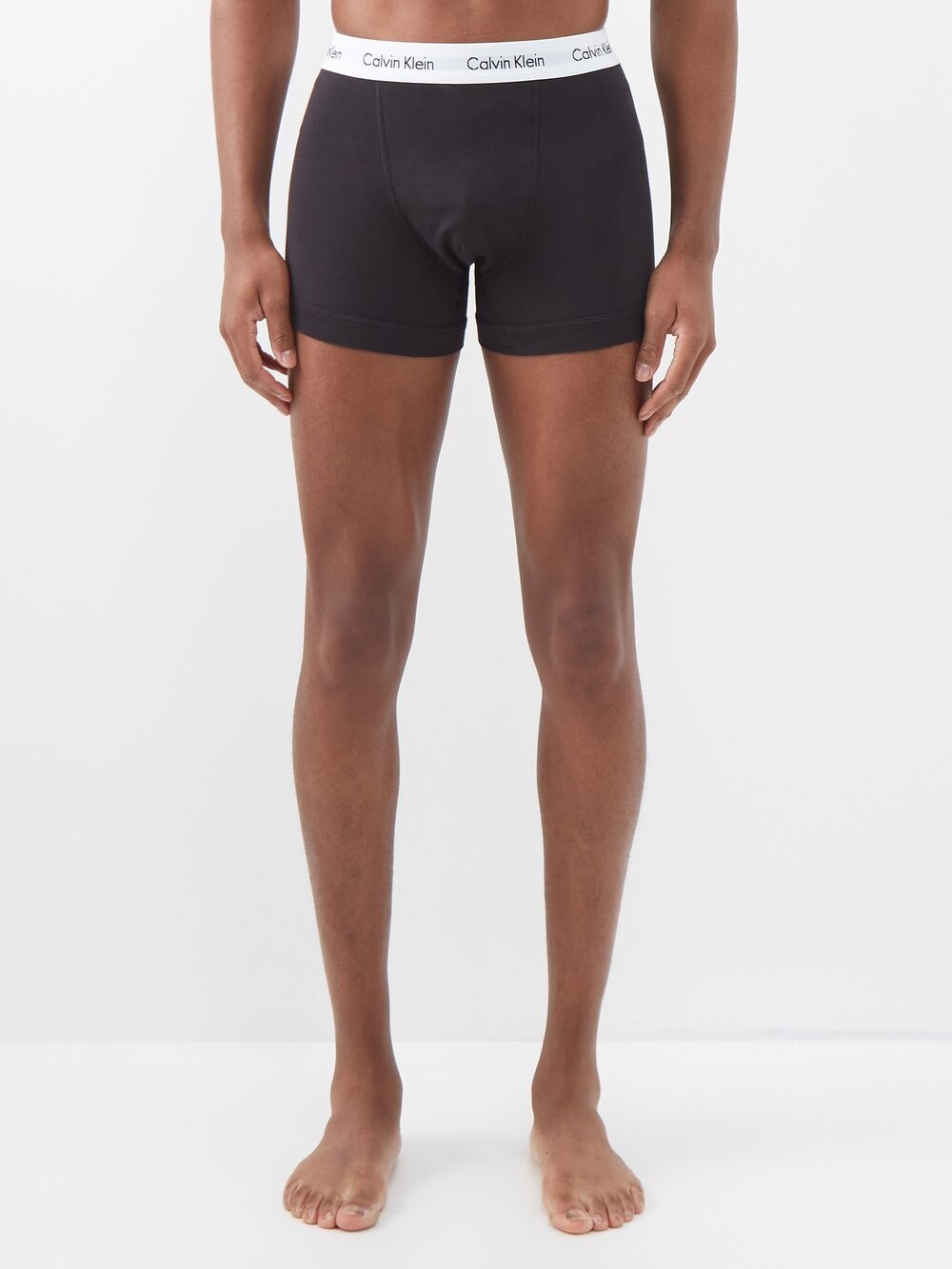 Комплект из трех трусов-боксеров из эластичного хлопка. Calvin Klein Underwear, черный
Комплект из трех трусов-боксеров из эластичного хлопка. Calvin Klein Underwear, черный