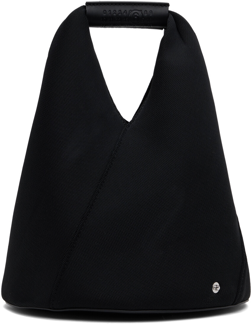 Черная объемная сумка-ведро с треугольными чашками Mm6 Maison Margiela, цвет Black
Черная объемная сумка-ведро с треугольными чашками Mm6 Maison Margiela, цвет Black
