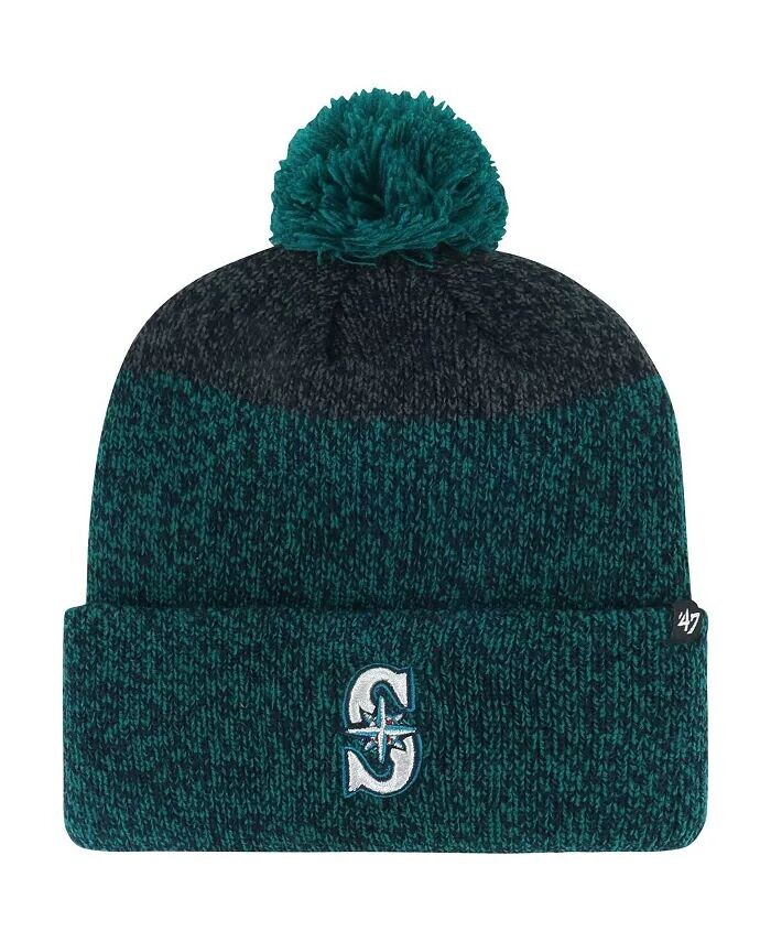 Мужская темно-синяя вязаная шапка Seattle Mariners Darkfreeze с манжетами и помпоном '47 Brand, синий
Мужская темно-синяя вязаная шапка Seattle Mariners Darkfreeze с манжетами и помпоном '47 Brand, синий