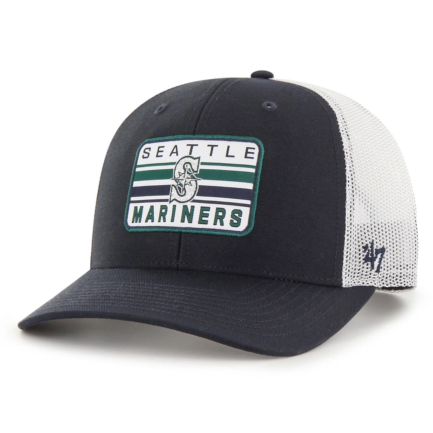 Мужская регулируемая кепка темно-синего цвета Seattle Mariners Drifter Trucker '47
Мужская регулируемая кепка темно-синего цвета Seattle Mariners Drifter Trucker '47