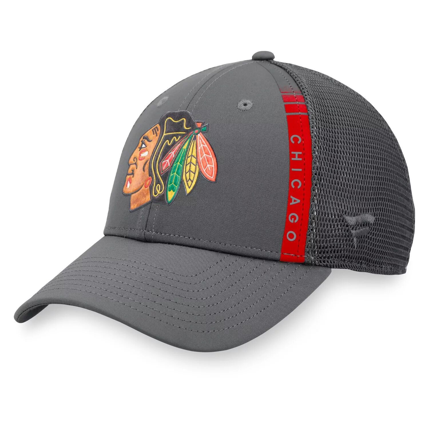 Мужская темно-серая мужская бейсболка Fanatics Chicago Blackhawks Authentic Pro Home Ice Trucker Snapback Hat
Мужская темно-серая мужская бейсболка Fanatics Chicago Blackhawks Authentic Pro Home Ice Trucker Snapback Hat