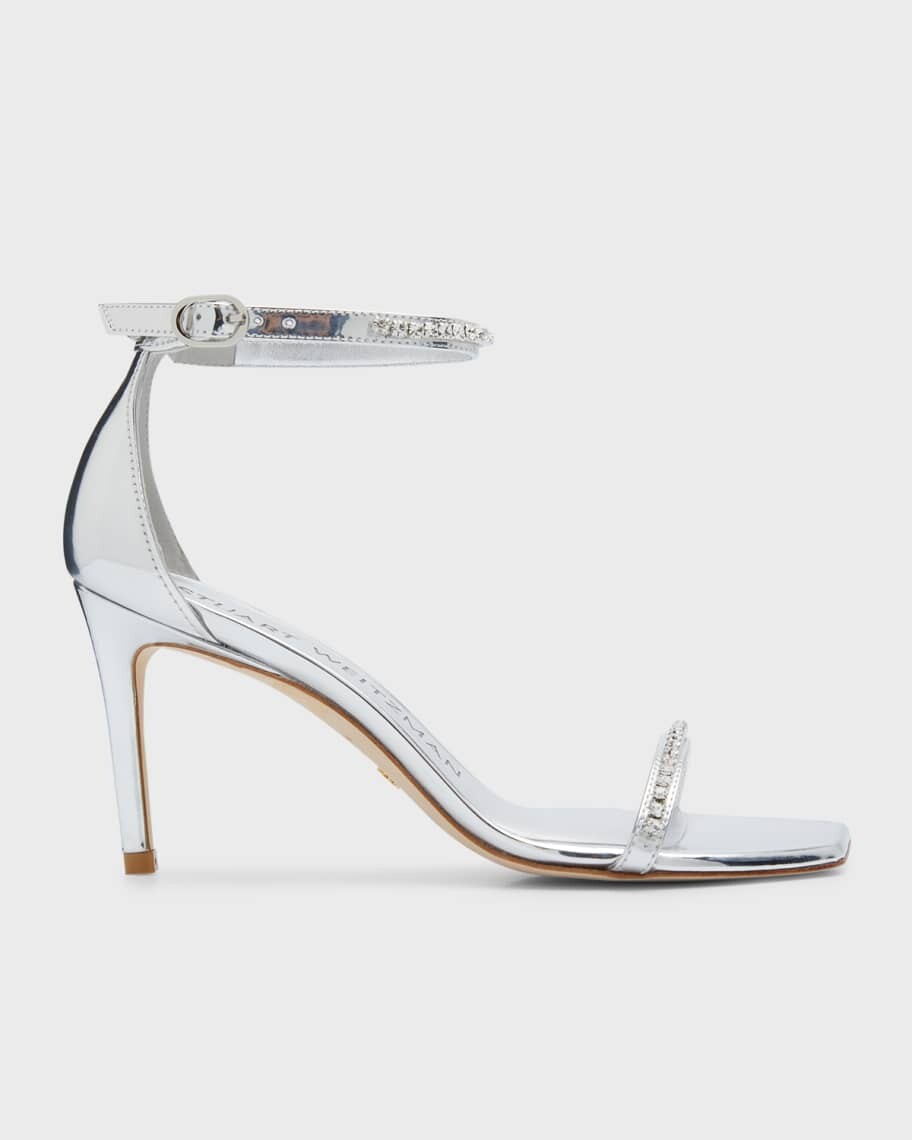 Сандалии Nudistcurve Glam с металлическими кристаллами и ремешком на щиколотке Stuart Weitzman
Сандалии Nudistcurve Glam с металлическими кристаллами и ремешком на щиколотке Stuart Weitzman
