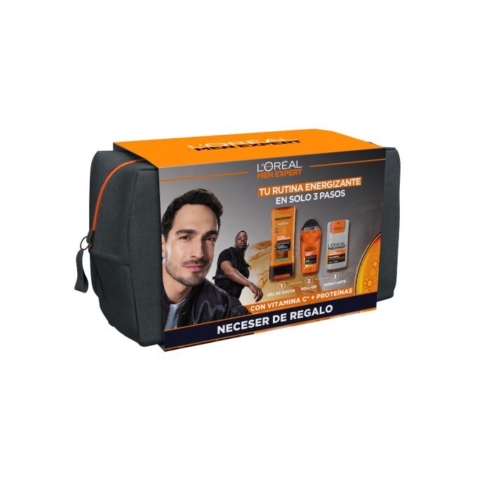 Набор косметики Men Expert Kit Energizante Navidad Hydra Energetic L'Oréal París, Set 3 productos + Neceser
Набор косметики Men Expert Kit Energizante Navidad Hydra Energetic L'Oréal París, Set 3 productos + Neceser