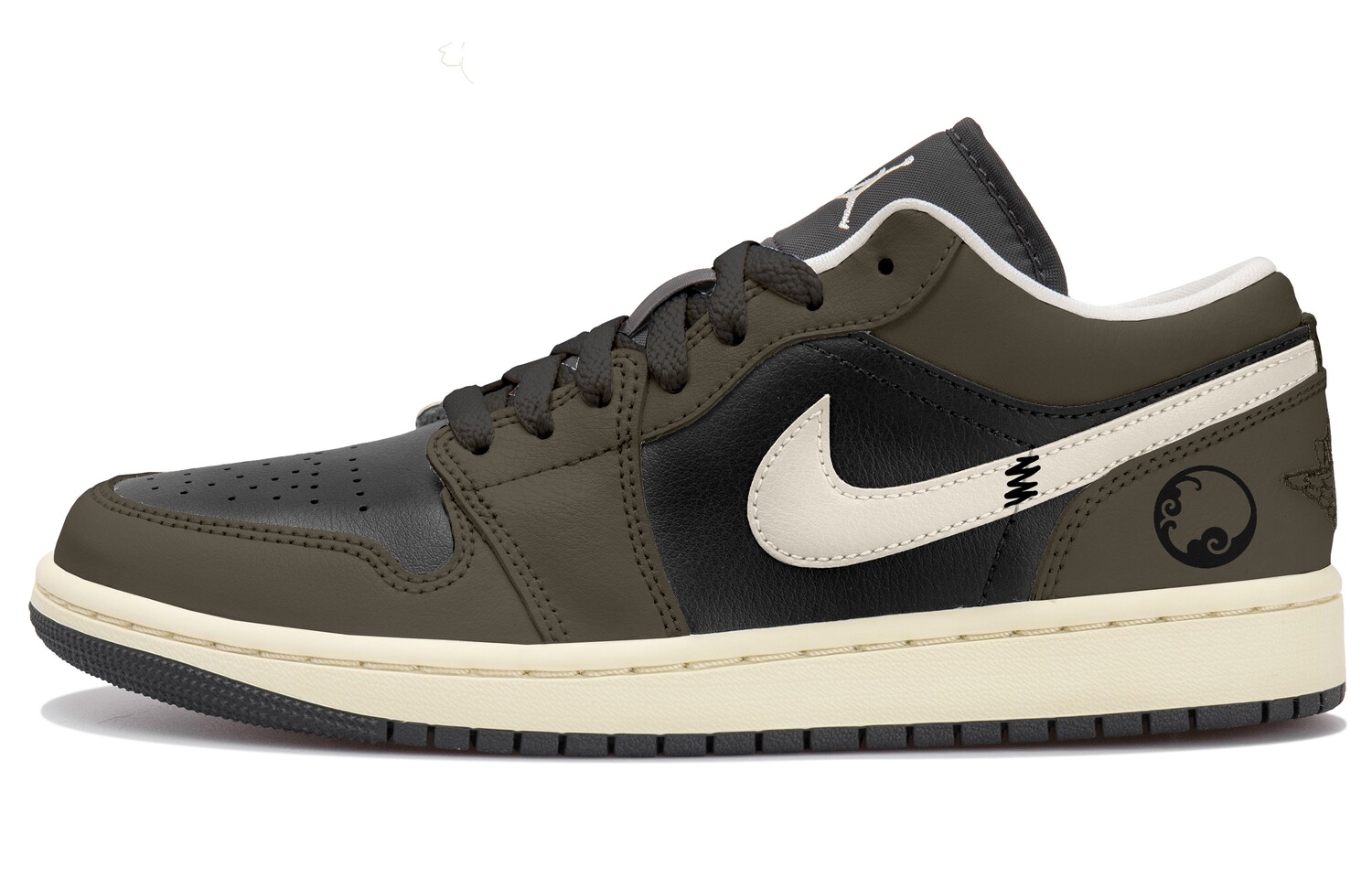 Кроссовки Air Jordan 1 Vintage Basketball Shoes Women's Low-top Beige/black/brown, черный
Кроссовки Air Jordan 1 Vintage Basketball Shoes Women's Low-top Beige/black/brown, черный