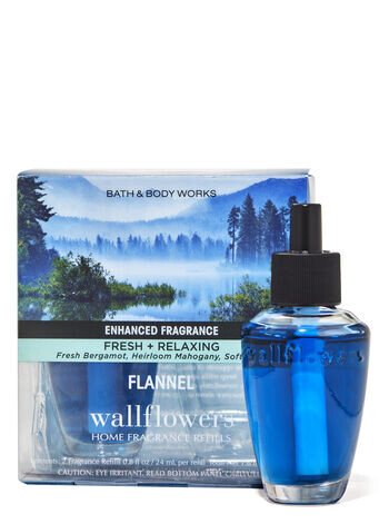 Наборы ароматов Wallflowers, 2 шт. в упаковке Flannel, 0.8 fl oz / 24 mL Each, Bath and Body Works
Наборы ароматов Wallflowers, 2 шт. в упаковке Flannel, 0.8 fl oz / 24 mL Each, Bath and Body Works