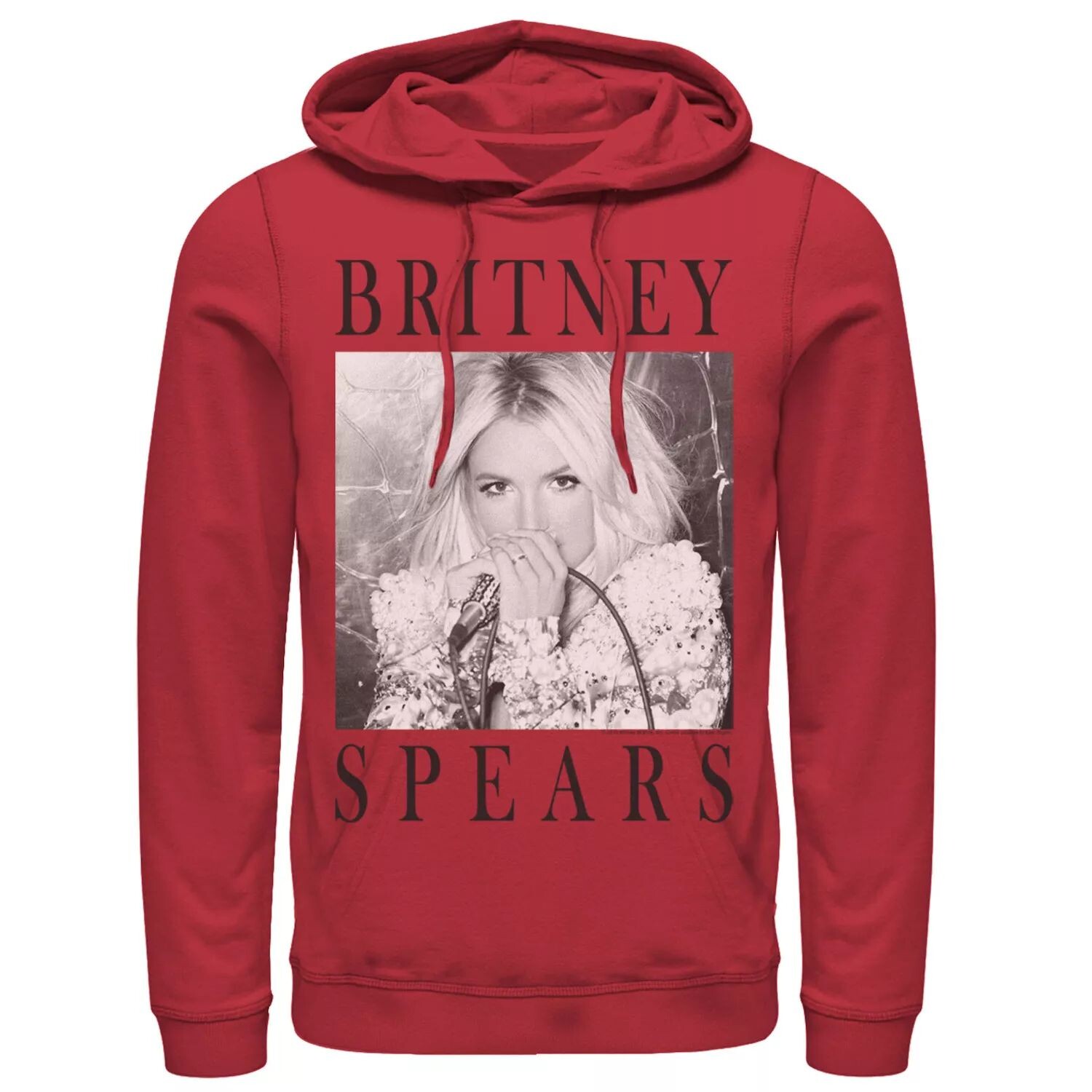 Мужская черно-белая толстовка с портретной вставкой Britney Spears Licensed Character, Черный
Мужская черно-белая толстовка с портретной вставкой Britney Spears Licensed Character, Черный