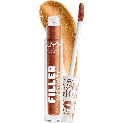 Filler Instinct Plumping Lip Gloss 2,5 мл медно-золотой, Nyx Professional Makeup, Коричневый
Filler Instinct Plumping Lip Gloss 2,5 мл медно-золотой, Nyx Professional Makeup, Коричневый