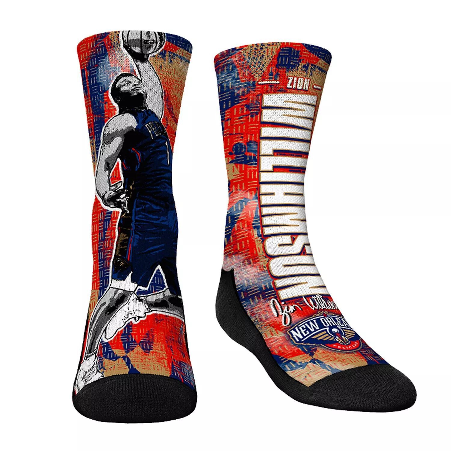 Молодежные носки Rock Em Носки Zion Williamson New Orleans Pelicans Big Player Crew Socks Unbranded
Молодежные носки Rock Em Носки Zion Williamson New Orleans Pelicans Big Player Crew Socks Unbranded