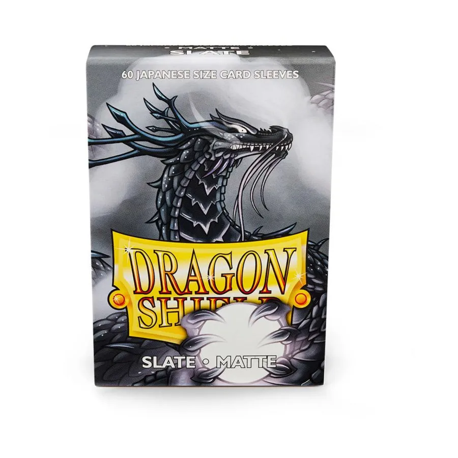 Японские рукава – матовый сланец (60), Dragon Shield - Card Sleeves - Japanese
Японские рукава – матовый сланец (60), Dragon Shield - Card Sleeves - Japanese