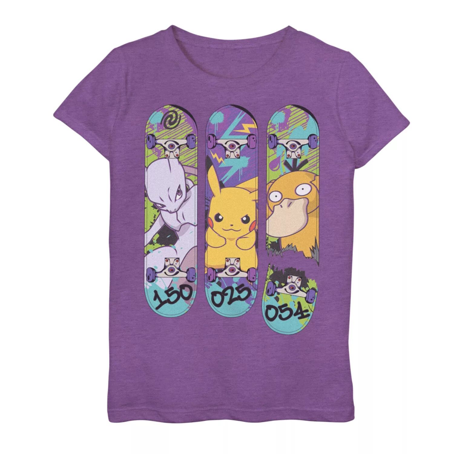Футболка с рисунком Pokémon Mewtwo Pikachu Psyduck для девочек 7–16 лет Licensed Character
Футболка с рисунком Pokémon Mewtwo Pikachu Psyduck для девочек 7–16 лет Licensed Character