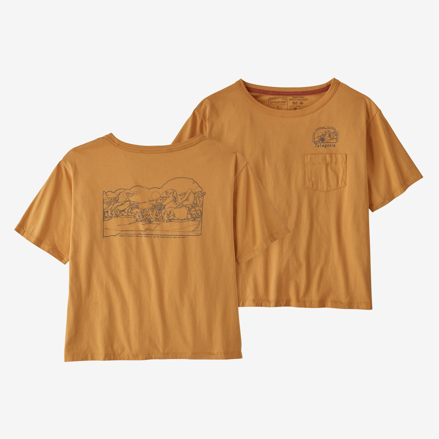 Женская органическая футболка «Lost and Found» с карманом легкого кроя Patagonia, цвет Dried Mango
Женская органическая футболка «Lost and Found» с карманом легкого кроя Patagonia, цвет Dried Mango