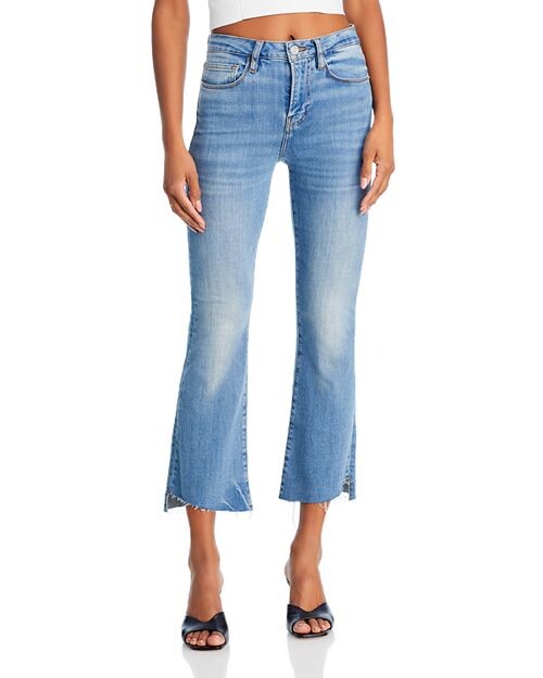 Укороченные джинсы Le Crop Mini с высокой посадкой в цвете Wavey FRAME, цвет Blue
Укороченные джинсы Le Crop Mini с высокой посадкой в цвете Wavey FRAME, цвет Blue