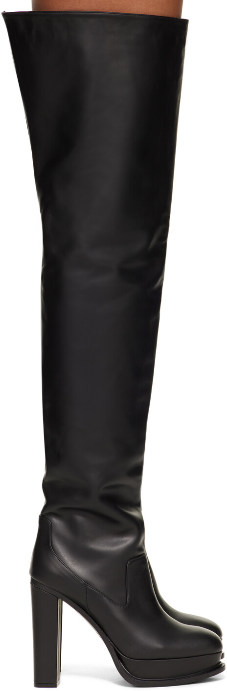 Alexander McQueen Черные кожаные ботинки, Черный, Alexander McQueen Черные кожаные ботинки
Alexander McQueen Черные кожаные ботинки, Черный, Alexander McQueen Черные кожаные ботинки