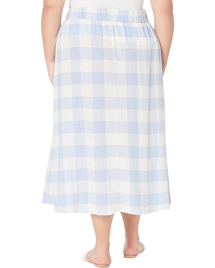 Юбка Madewell Plus Linen-Blend Side-Button Midi Skirt in Gingham Check, цвет Pale Dawn
Юбка Madewell Plus Linen-Blend Side-Button Midi Skirt in Gingham Check, цвет Pale Dawn