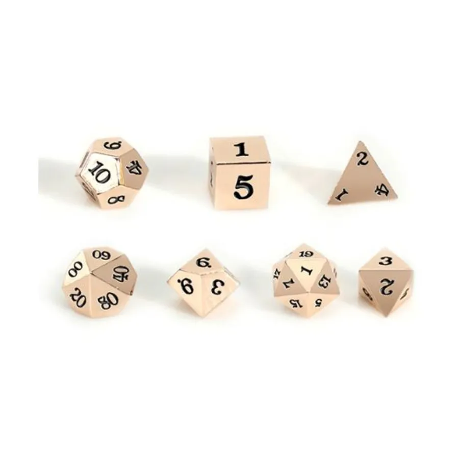 Металл розового золота с черным цветом — футляр с черепом (7), Dice - Metal 7 Piece Poly Sets (Easy Roller Dice)
Металл розового золота с черным цветом — футляр с черепом (7), Dice - Metal 7 Piece Poly Sets (Easy Roller Dice)